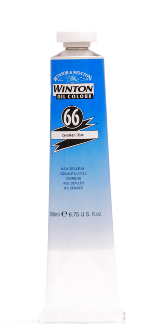372679, Winton Oil Colour, Cerulean Blue, 200ml.