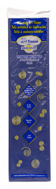 341372, Spectra Art Tissue, Medium Blue, 20"x30", 24/sheets