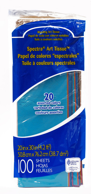 341368, Spectra Art Tissue, Assortment, 20"x30", 100/sheets