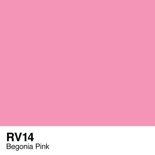 433434, RV14  Begonia Pink  Copic Sketch