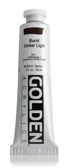 378004, 1035-2 HB Burnt Umber Lt., 2 oz tube