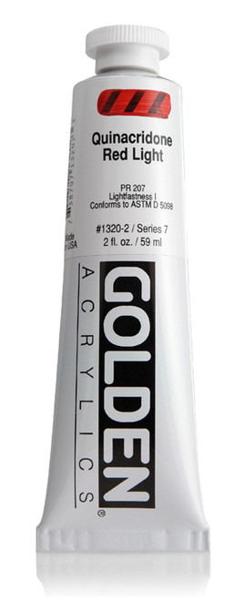 378050, 1320-2 HB Quin. Red Light, 2 oz tube