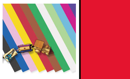 342456, Peacock Railroad Board, Red, 4-Ply, 25/sheets