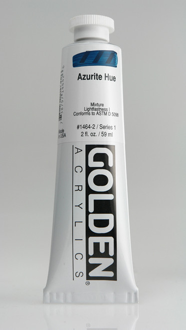 378099, 1464-2 Hist. Azurite Hue, 2 oz tube