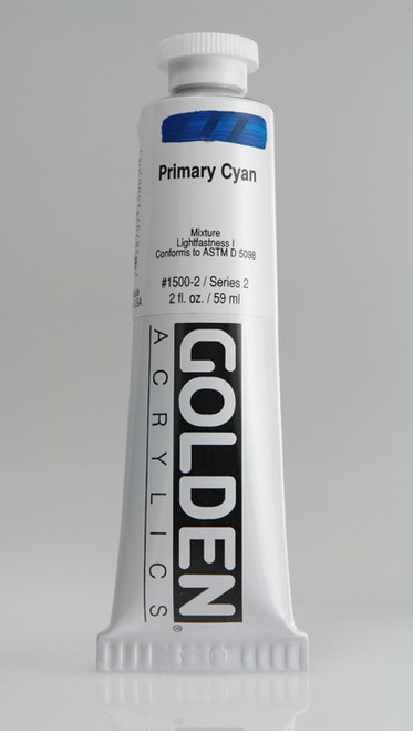 378076, 1500-2 HB Primary Cyan, 2 oz tube
