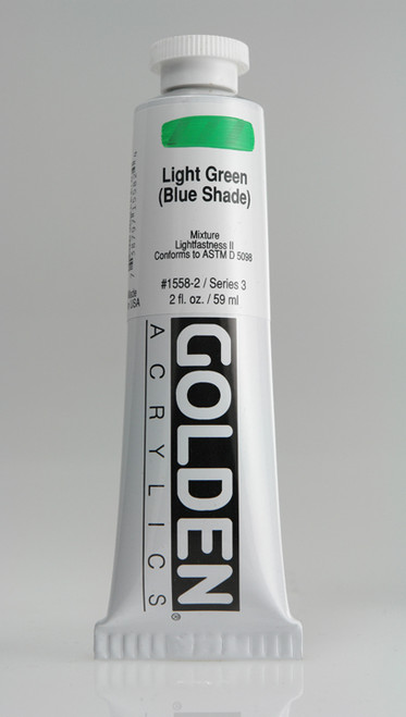 378082, 1558-2 HB Light Green Blue Shade, 2 oz tube