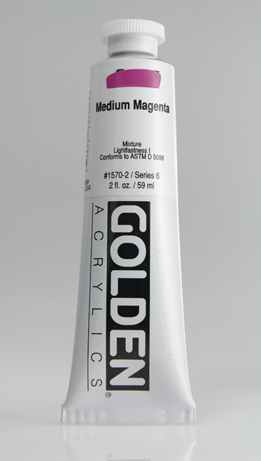 378088, 1570-2 HB Medium Magenta, 2 oz tube