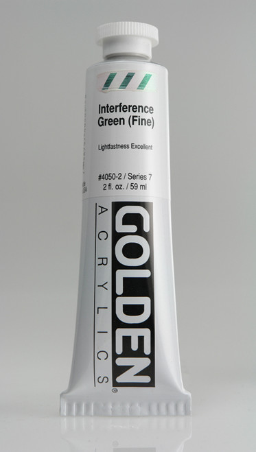 378126, 4050-2 Interference Green (fine), 2 oz tube