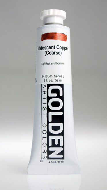 378120, 4105-2 Iridescent Copper (coarse), 2 oz tube