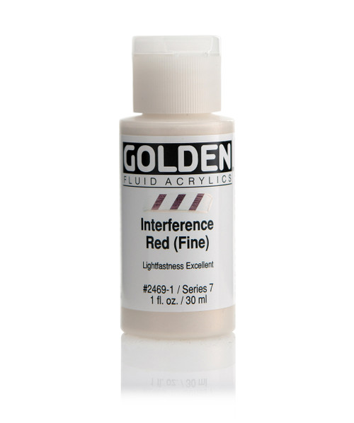 378872, 2469-1 Fl. Interference Red (fine), 1 oz cylinder