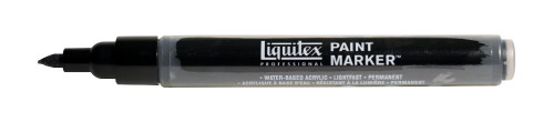 376618, LIQUITEX PROFESSIONAL PAINT MARKER,  FINE,  CARBON BLACK