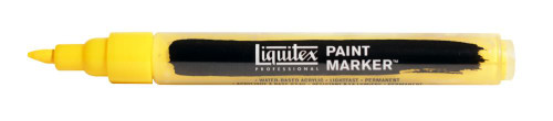 376640, LIQUITEX PROFESSIONAL PAINT MARKER,  FINE,  CADMIUM YELLOW MEDIUM HUE