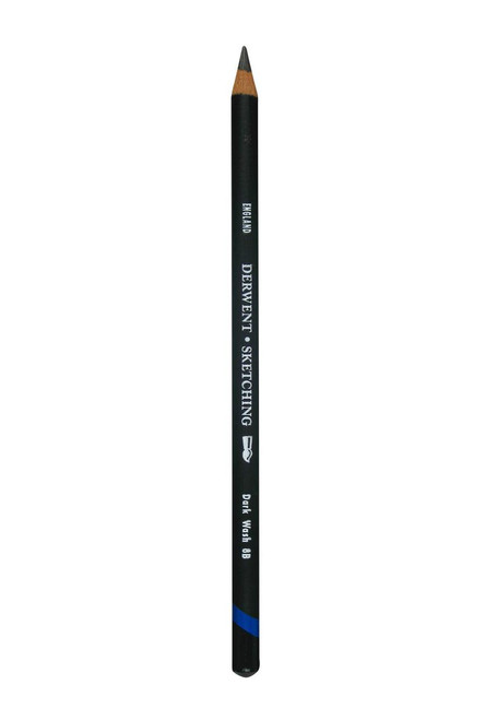 446472, Derwent Watersoluble Sketching Pencil - Dark 8B