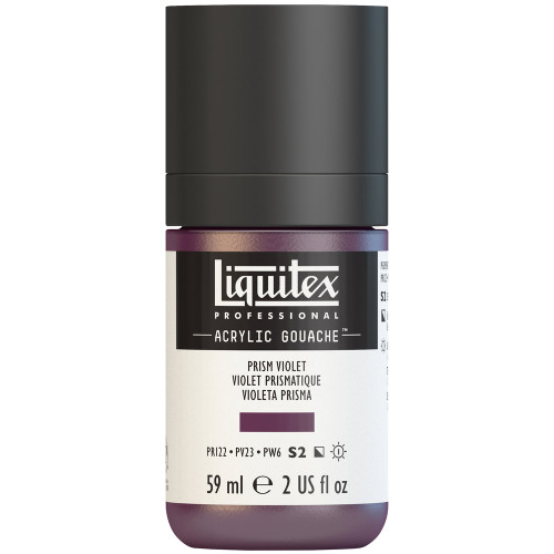 382770, Liquitex Acrylic Gouache, Prism Violet, 2oz.