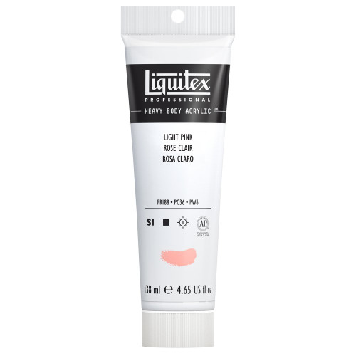 382565, Liquitex Heavy Body, Light Pink, 4.65oz.