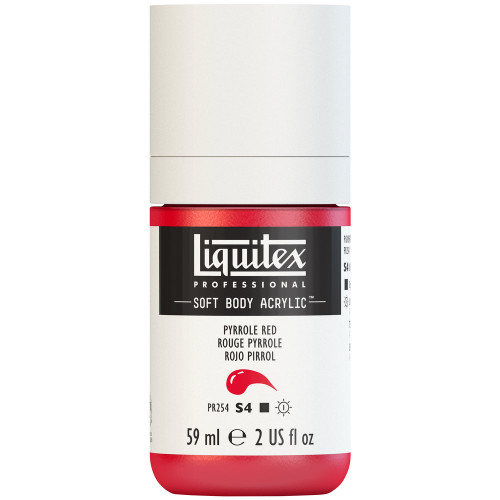 382471, Liquitex Soft Body, Pyrrole Red, 2oz