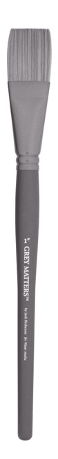 401486, Grey Matters Synthetic Watercolor, Flat   1"