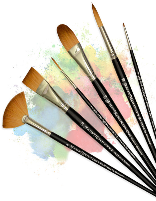 407493, Faux Kolinsky, 1114  Round   4