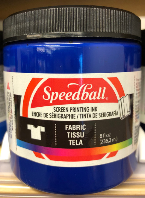 6245650, Fabric Screen Printing Ink,  8oz.    Process Cyan