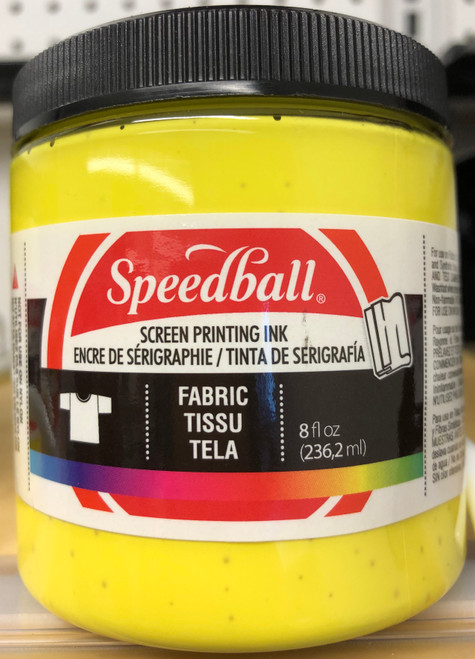 6245652, Fabric Screen Printing Ink,  8oz.    Process Yellow