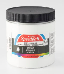 624620, Acrylic Screen Printing Ink,  8oz.   White