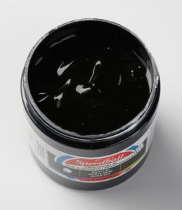 624637, Acrylic Screen Printing Ink,  8oz.   Black