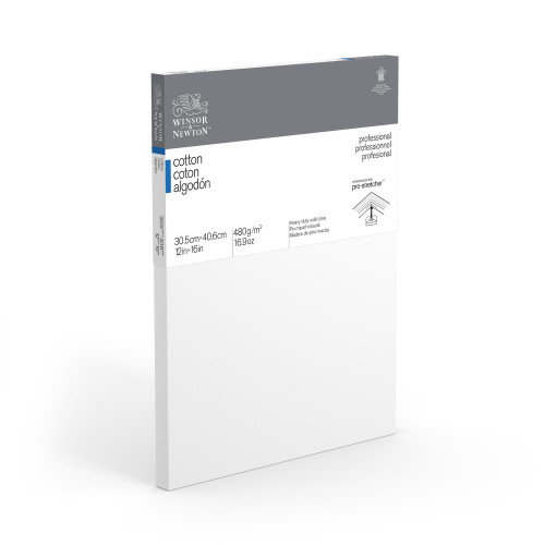 368168, Winsor & Newton Professional Canvas,  12x16"