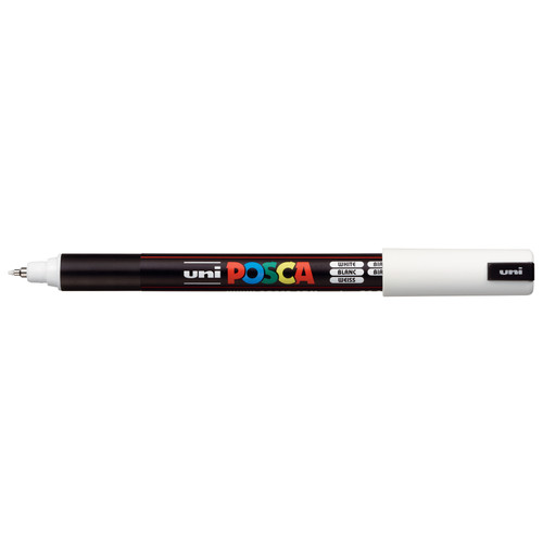 439210, Posca Extra Fine Marker,   White