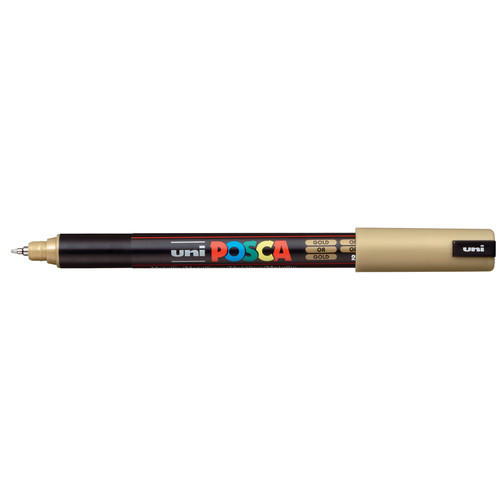 439211, Posca Extra Fine Marker,   Gold