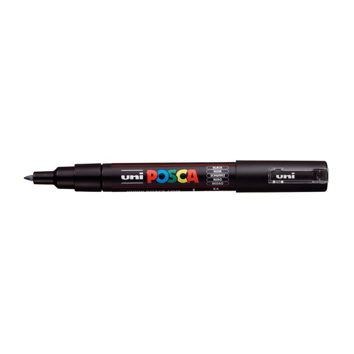 439247, Posca Extra Fine Tapered  Marker,   Black