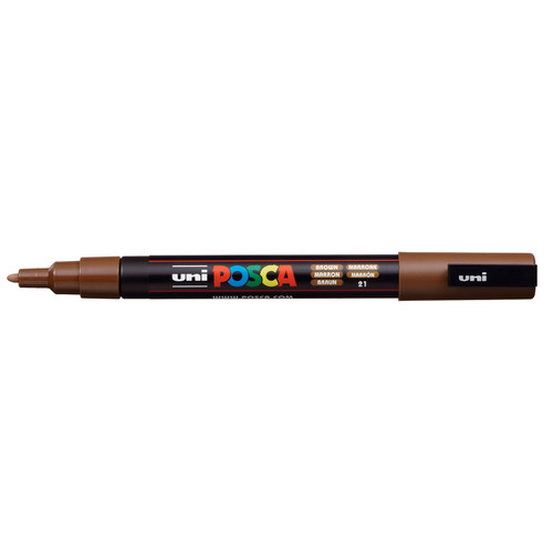439272, Posca Fine Marker,   Brown