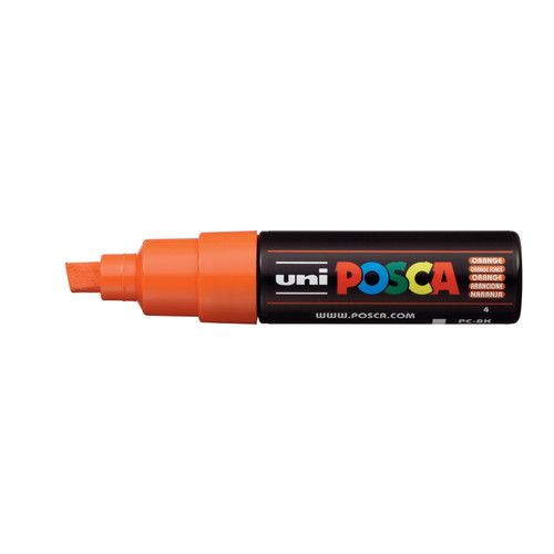 439345, Posca Broad Chisel Marker,   Orange