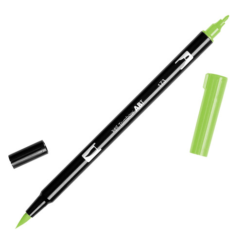 439008, Tombow Dual Brush Pen, Willow Green