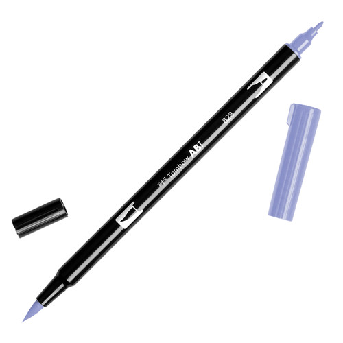 439024, Tombow Dual Brush Pen, Purple Sage
