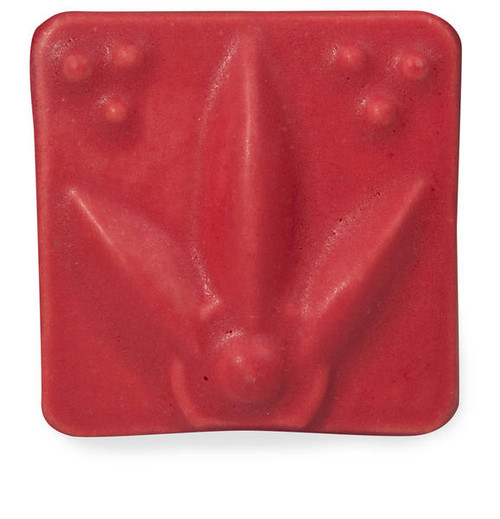 612059, Satin Matte Glaze, SM-51 Red, Cone 5-6, Pint