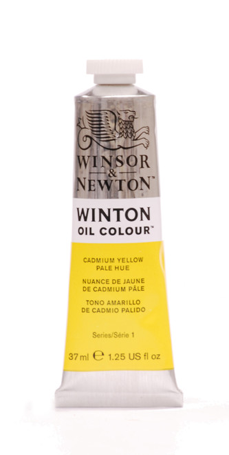 372743, Winton Oil Colour, Cadmium Yellow Pale Hue, 37ml.