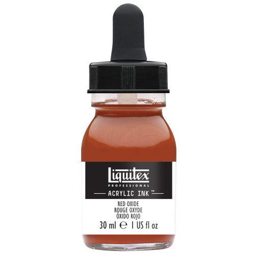 518228, Liquitex Acrylic Ink, Red Oxide, 1 oz