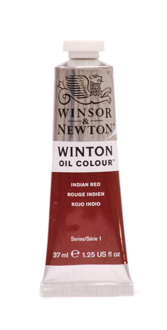 372753, Winton Oil Colour, Indian Red, 37ml.