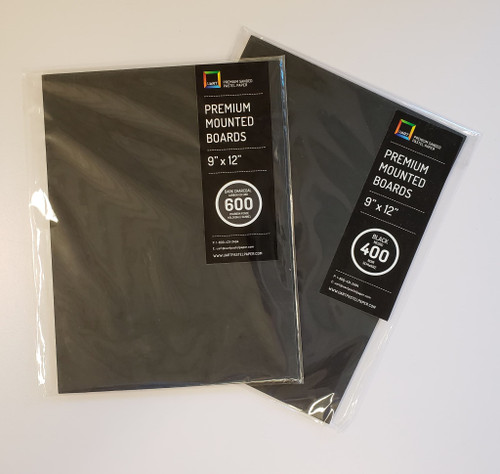 343735, Uart Premium Sanded Board #400, Dark, 9x12