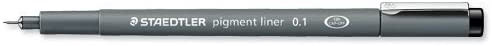 431803, Staedtler Pigment Liner, Black, 0.1