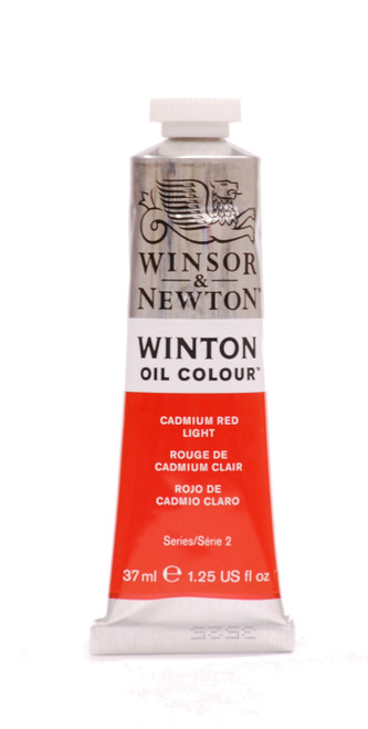 372738, Winton Oil Colour, Cadmium Red Light, 37ml.