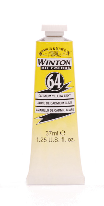372740, Winton Oil Colour, Cadmium Yellow Light, 37ml.