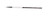 407003, Black Silver Watercolor Brush, Short Liner #0
