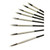 406964, Black Silver Oil & Acrylic Brush, Round, #2