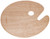 419109, Wood Palette, Oval, 11"x15"