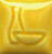 619002, Duncan Envision Glaze, IN-1003, Sun Yellow, Pint