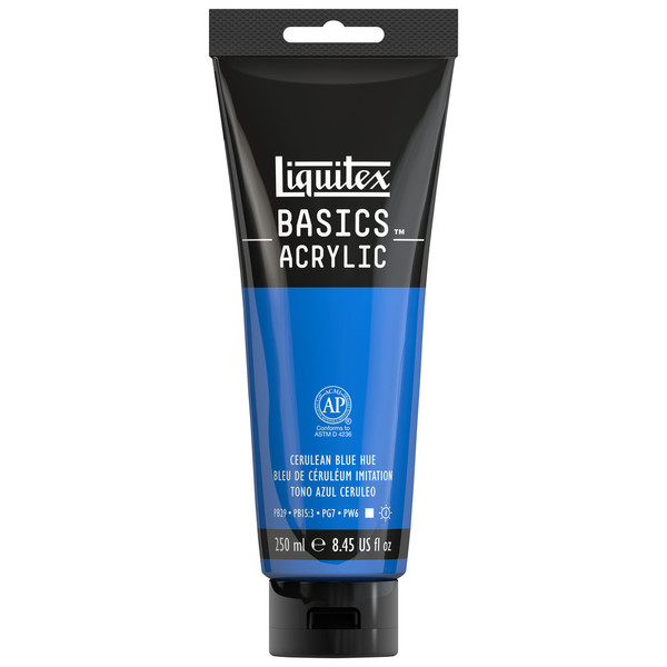 373560, Liquitex Basics, Cerulean Blue Hue, 8.45oz.