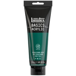 373568, Liquitex Basics, Phthalocyanine Green, 8.45oz.