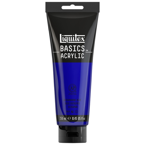 373573, Liquitex Basics, Ultramarine Blue, 8.45oz.