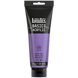 373576, Liquitex Basics, Brilliant Purple, 8.45oz.